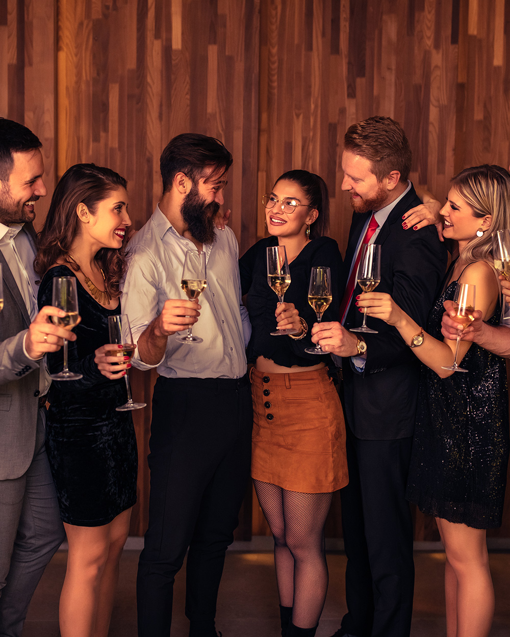 Group Toasting - Luxe Scot Events