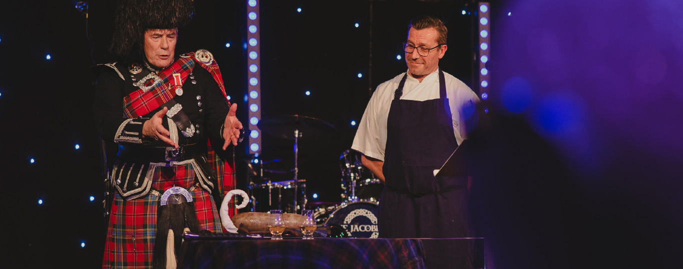Addressing the Haggis - Luxe Scot Events